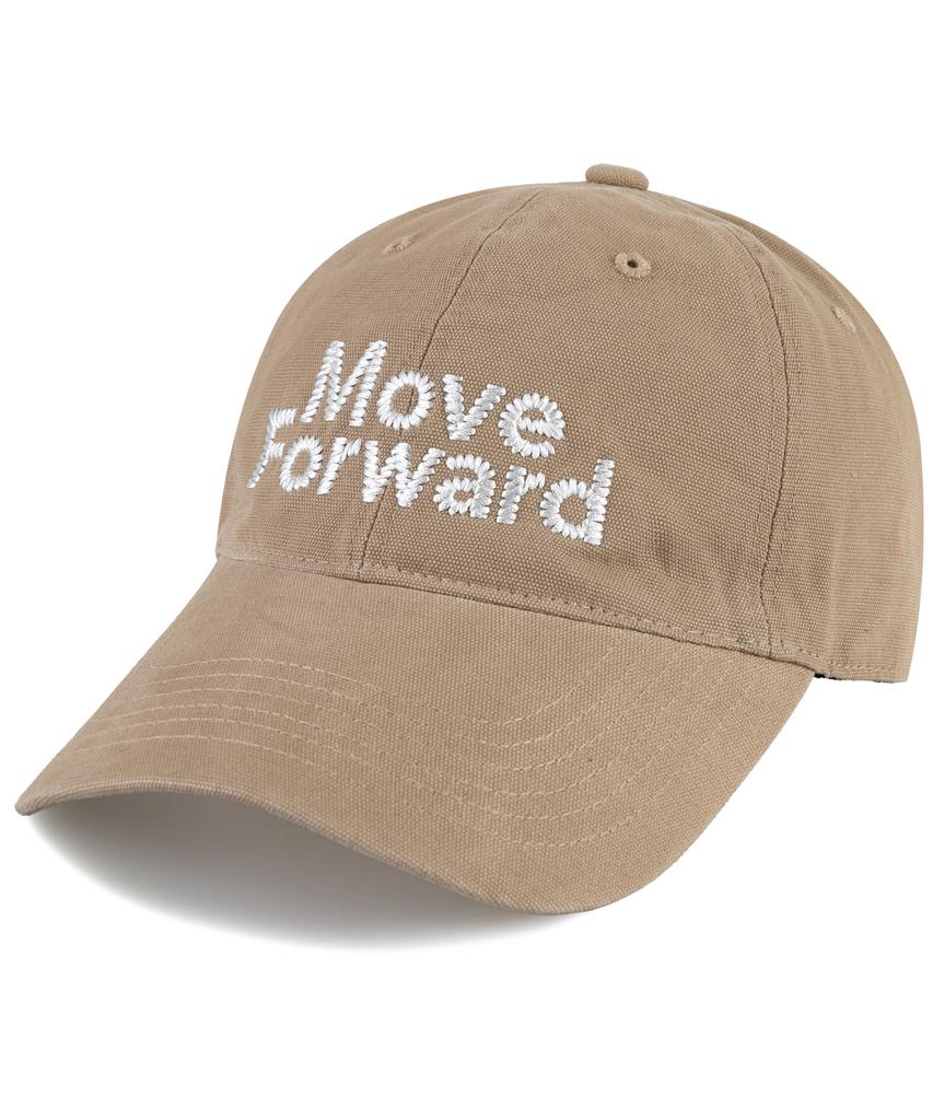 Кепка-бейсболка с козырьком Wig Move Forward - Бежевая