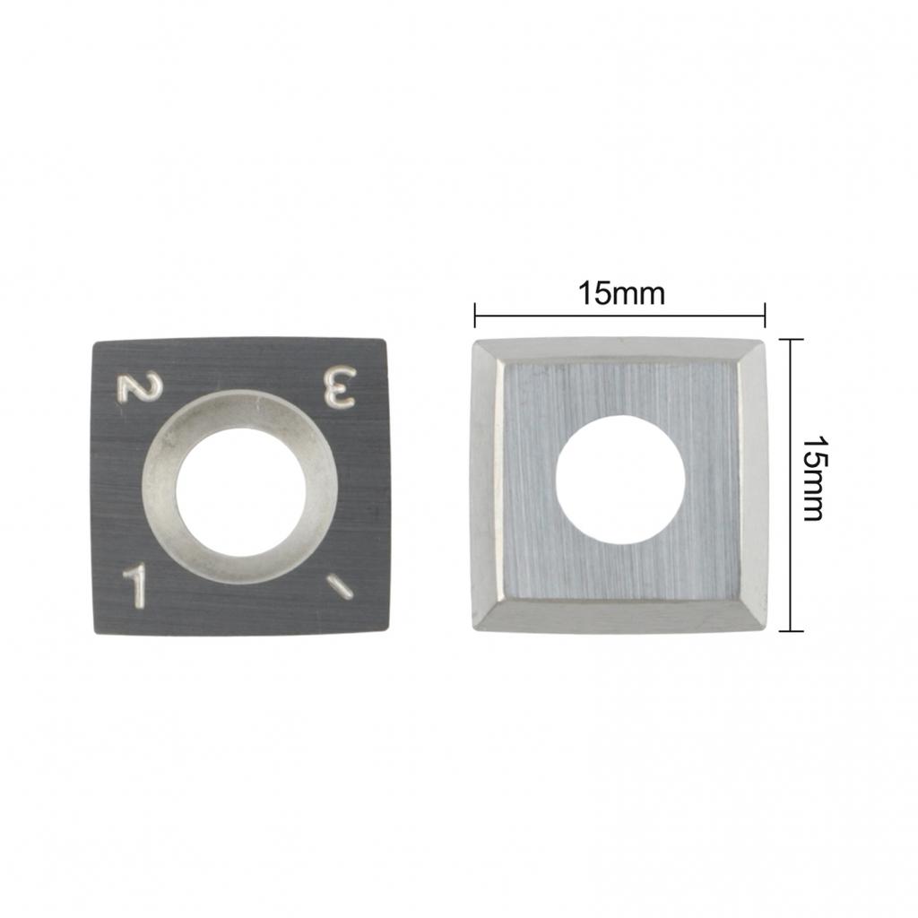 15mm X 15mm X 2.5mm Carbide Blades Woodworking Lathe