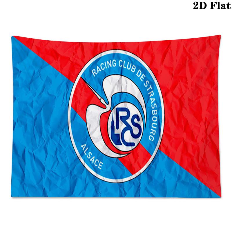 RC Strasbourg Wall Tapestry Aesthetic Wall Hanging Printed Fabric Blanket Decorative Tapestries for Bedroom Living Room Home Decor