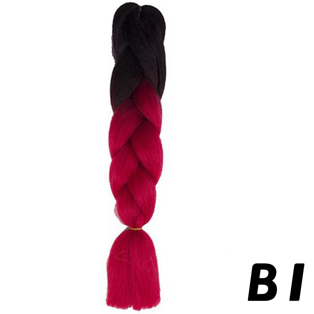 MISS WIG Synthetic Long Braid Ponytail Extension Straight Sleek Wrap Around Colorful Braid Hair Extensions Ponytail Natural Soft For Women Wear