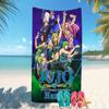 Customizable personalized beach towels JoJo's Bizarre Adventure themed designs.Suitable for the beach, yoga, sports;ideal as beach accessories