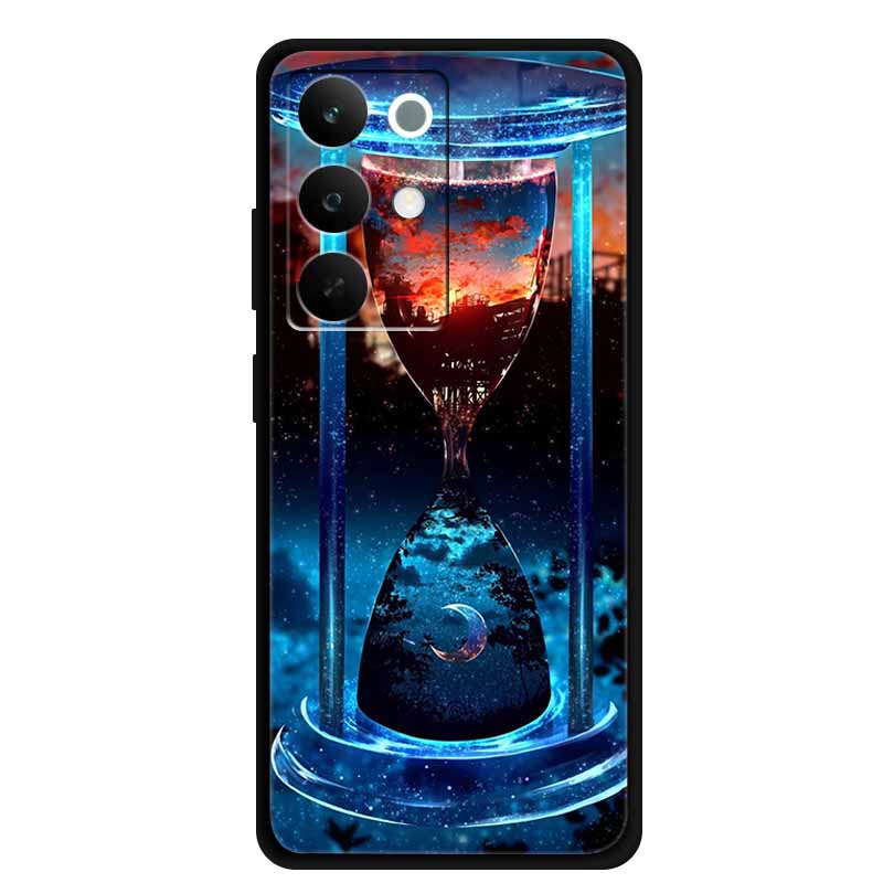Чехол для телефона Realme C85 2025 Задняя крышка Чехол C 85 Funda Ударопрочный Черный Силикон Мягкий ТПУ Coque Для Realme C85 Pro Чехол Корпус