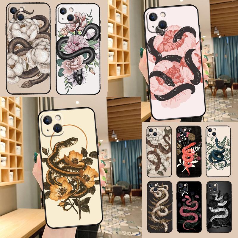 The Snake and Fern Case For Samsung Galaxy M16 M31 M21 M13 M33 M53 M15 M35 M55 M36 M56 M12 M32 M52 M14 M34 M54