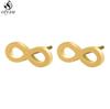 Minimalist Stainless Steel Dentist Tooth Stud Earring Women Men Cute Cross Earings Leaf Swallow Earing Party Accessories
