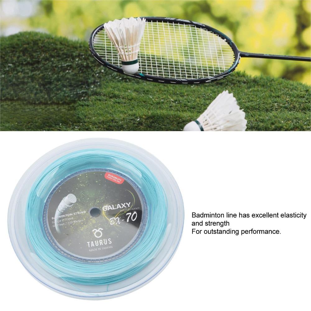0.7mm Badminton Racket String Elastic Badminton Racquet Restringing Badminton Accessories