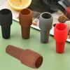 6Pcs Multicolor Silicone Wine Stoppers Reusable Beverage Sealer Wine Bottle Sealer  Sparkling Wine