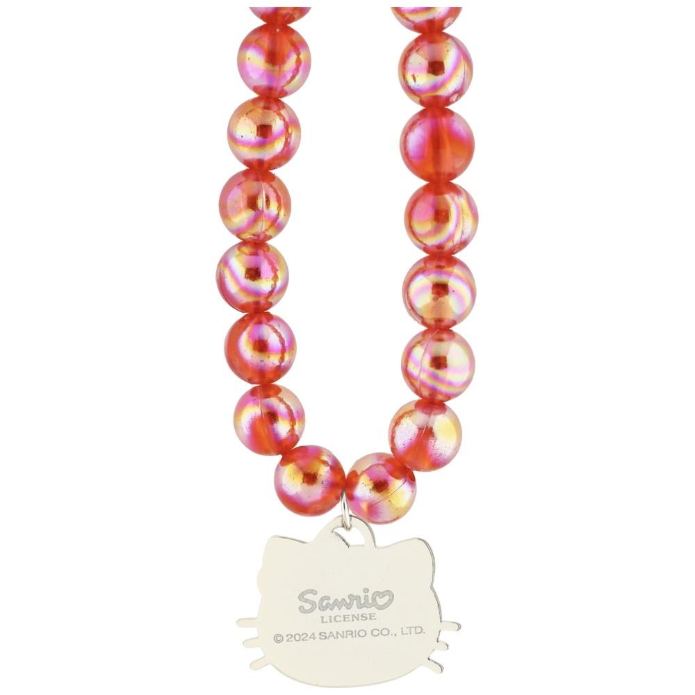 Zawieszka do telefonu Hello Kitty Pearls Kitty Head Czerwona