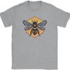 Bee Logo T-Shirt Funny Cute Keeper Hobby Save The Bees Graphic Tee
