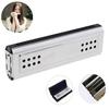 Professional 24 Holes Key Of C&G Silver Double-side Tremolo Harmonica for Beginners