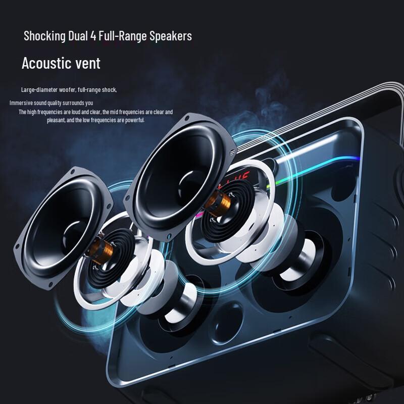 Aigo T189 Portable Outdoor Bluetooth Speaker