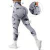 Штаны для йоги Naked Tie-dye с боковыми карманами, осенне-зимние, для женщин, с высокой талией, с подъемом бедер, облегающие, для спорта и фитнеса