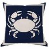 Nautical Anchor Pillow Cover Red and White Cushion Case Coastal Marine Home Decor Summer Beach Theme Gift