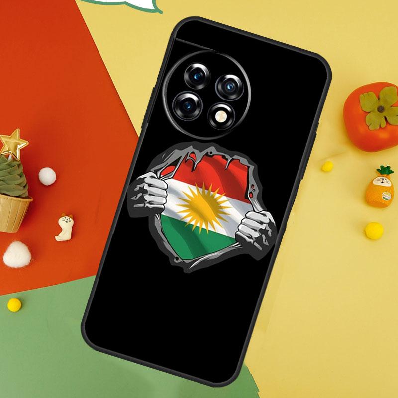 Kurdistan Flag Back Case For OnePlus 13 15 13R 13T 12 12R 11 10 10T 8T Nord 5 CE 4 2 3 Lite N20 N30 Cover