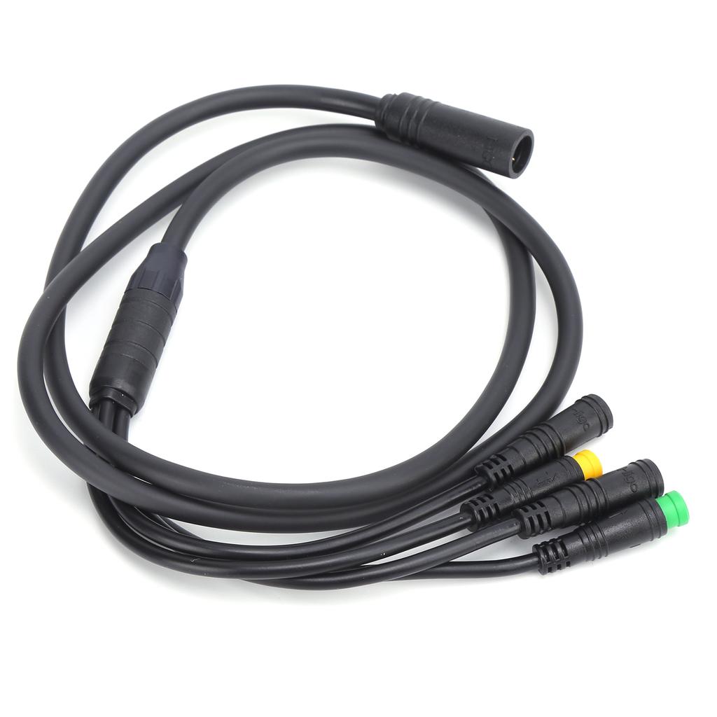Waterproof 1T4 Electric Bike Cable Harness Gear Sensor Extension Cable for BAFANG BBS01 BBS02 Mid Motor