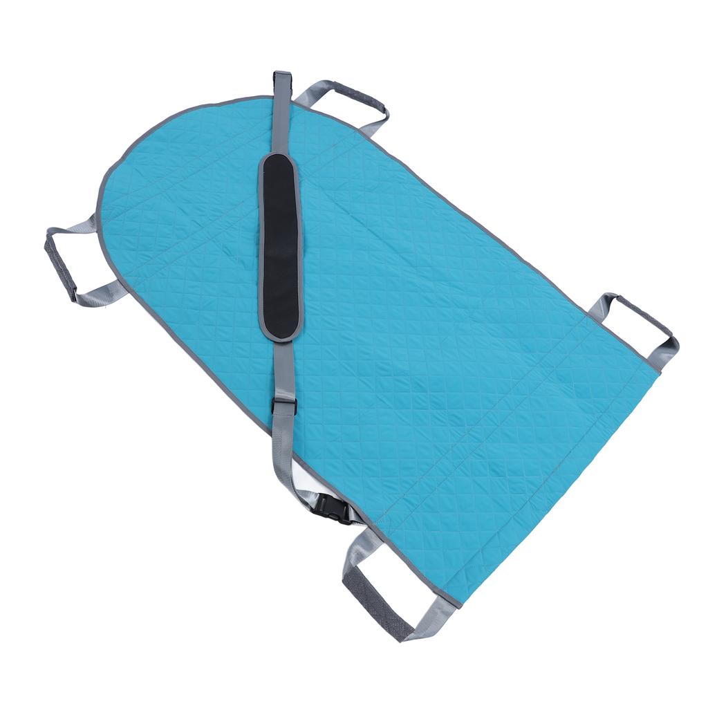 Позиционирующий коврик для кровати из полиэстера для перемещения пациента, подъемный коврик с плечевым ремнем для лежачего пациента