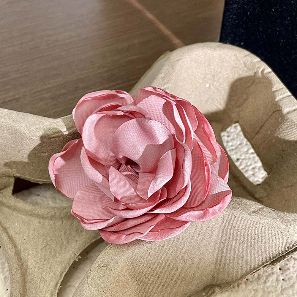 Korean Style Flower Ring Jewelry Accessories Cloth Flower Rings Sweet Flower Open Ring Women/Girls