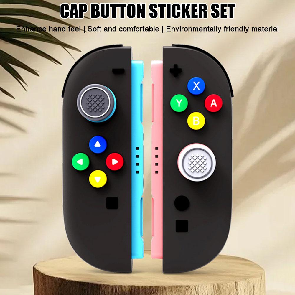 Replacement Button Caps for Switch 2 Silicone ABXY Cover For New Caps Grip 2 Joystick Bu F2U5