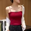 Lace Suspender Vest for Women Summer Bow Hot Girl Short Top