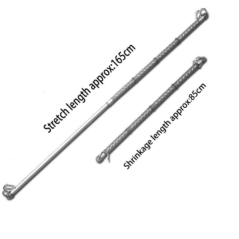 Автомобильная сушилка для одежды для кемпинга, телескопическая вешалка для одежды, штанга для фиксации багажника, штанга для одежды для седанов, грузовиков, внедорожников, автофургонов