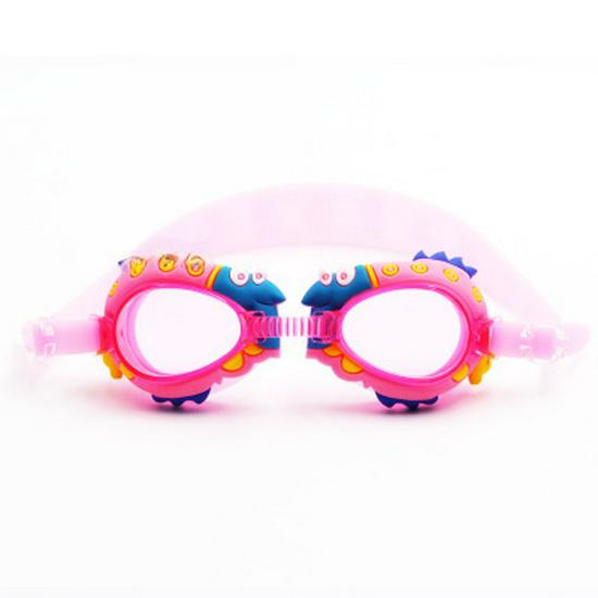 Высококачественные детские очки для плавания с изображением животных из мультфильмов – водонепроницаемые, с защитой от запотевания, HD Vision
