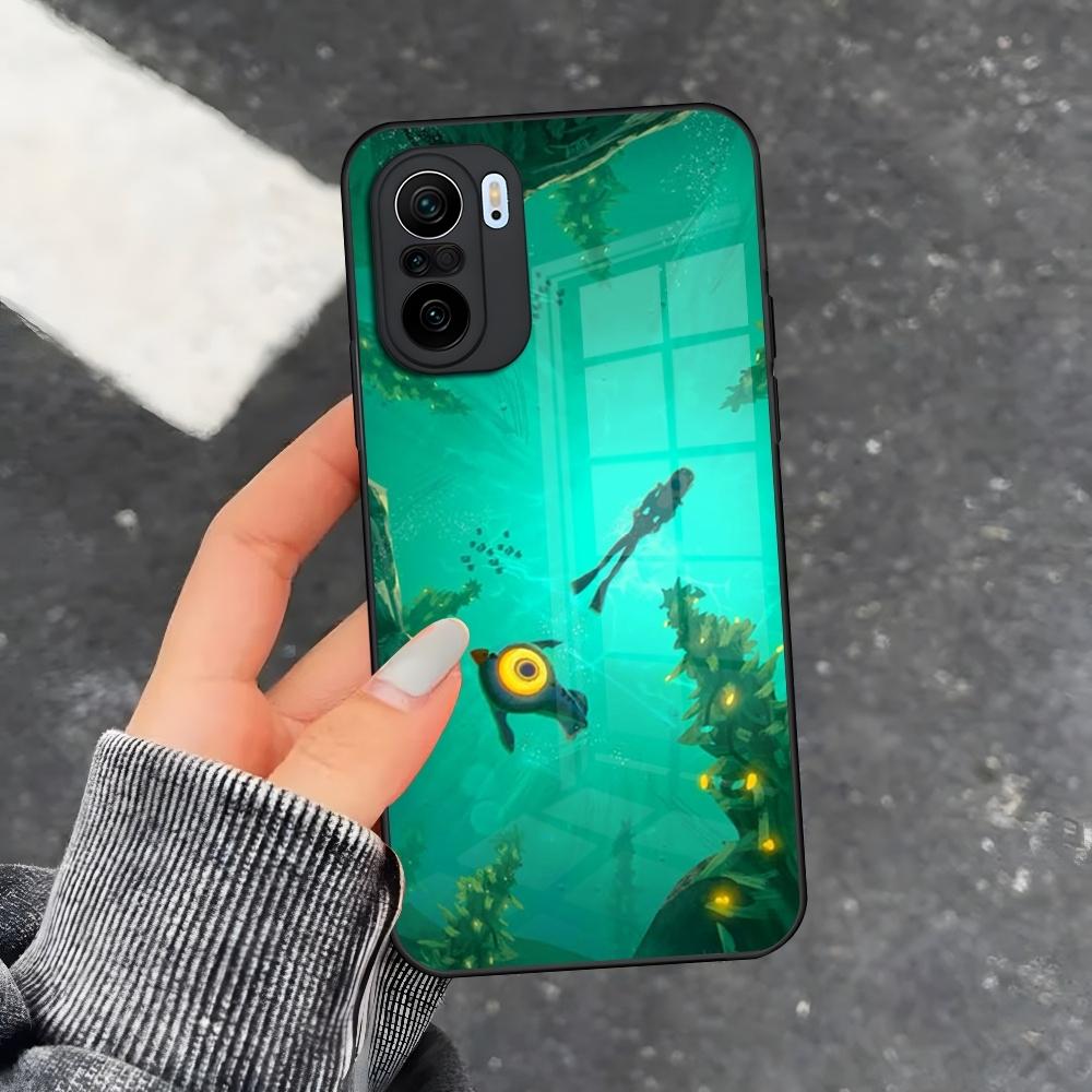Чехол для телефона Subnautica для Xiaomi 15 14 13 12 X Redmi Note 10 Mi 11 S Lite T Pro Ультрастекло Чехол