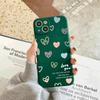 Силиконовый чехол для телефона с граффити-сердечками для IPhone 14 15 16 Plus для IPhone 13 14 15 12 11 16 Pro Max 12 Mini XS Max TPU Защитная крышка