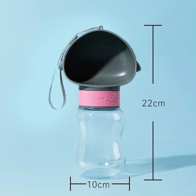 Dog Out Water Cup Portable Water Drinker Outdoor Pet Products Accompanying Cup Dog Walking Kettle