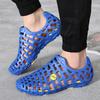 Summer couple outdoor hole shoes hollow breathable water park sandals beach shoe cover Mens