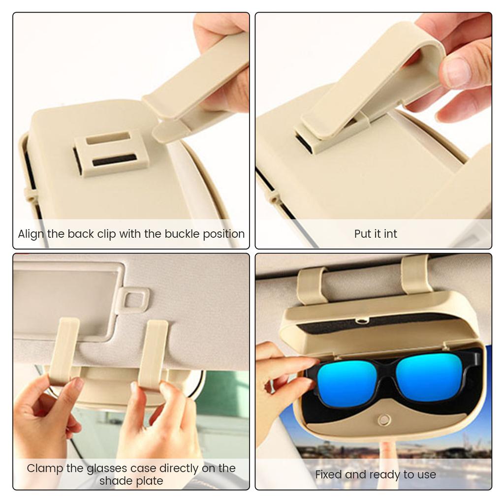 Универсальный автомобильный козырек для очков, многофункциональный магнитный многоразовый автомобильный держатель для солнцезащитных очков, держатель для очков, автомобильные аксессуары