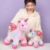 Soft Unicorn Doll Plush Toy Pink Unicorn Doll Girl Company Soothing Doll