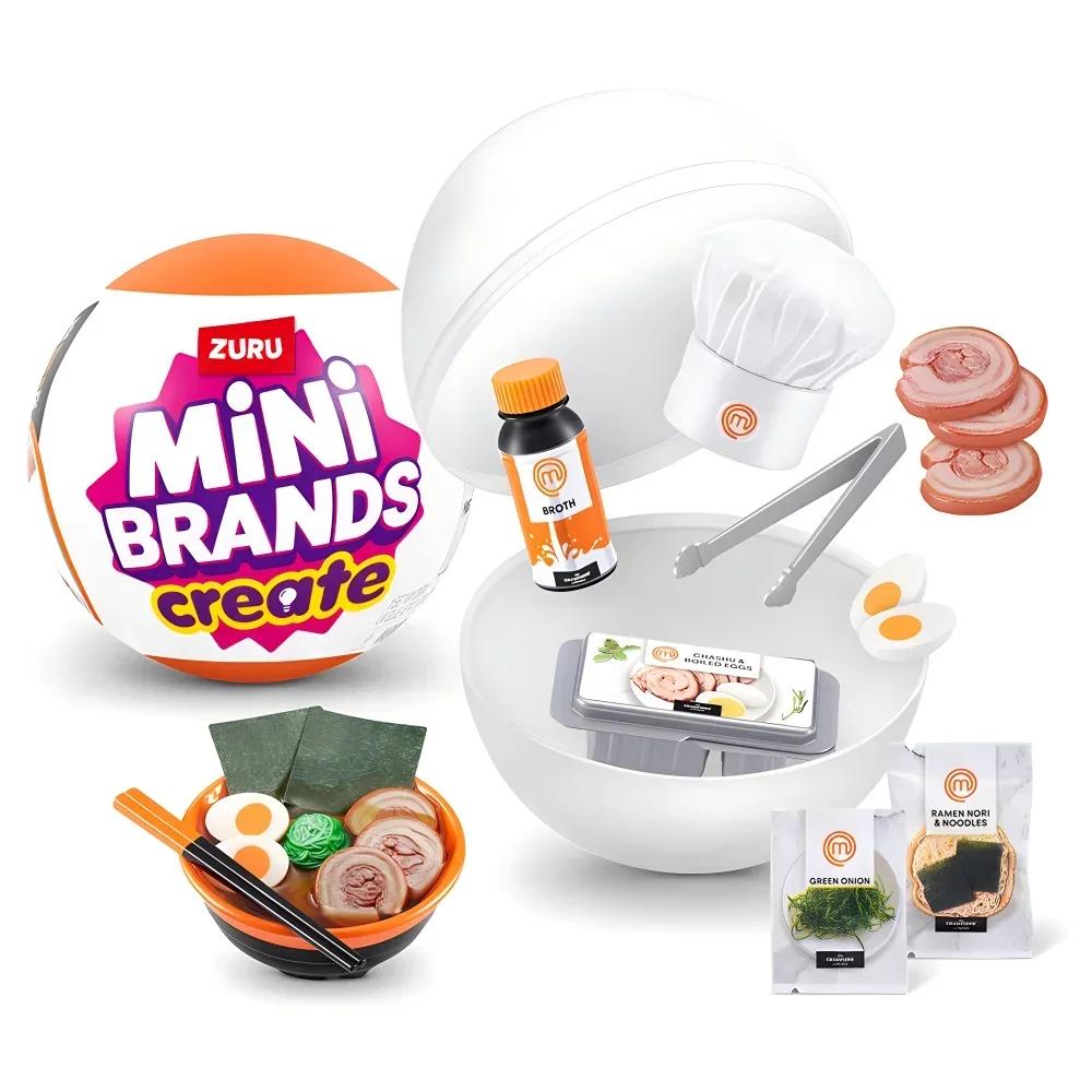 Zuru Сюрприз Игрушка My Mini Brands Кавайная Фигурка Детского Питания Миниатюрные Игрушки Таинственный Блайнд Бокс Оригинальная Коллекционная Игрушка Подарок для Детей