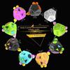 Fidget Cube Release Stress Cube Stress Angst Weiches Material Druckentlastendes Spielzeug für Erwachsene und Kinder Geschenkidee