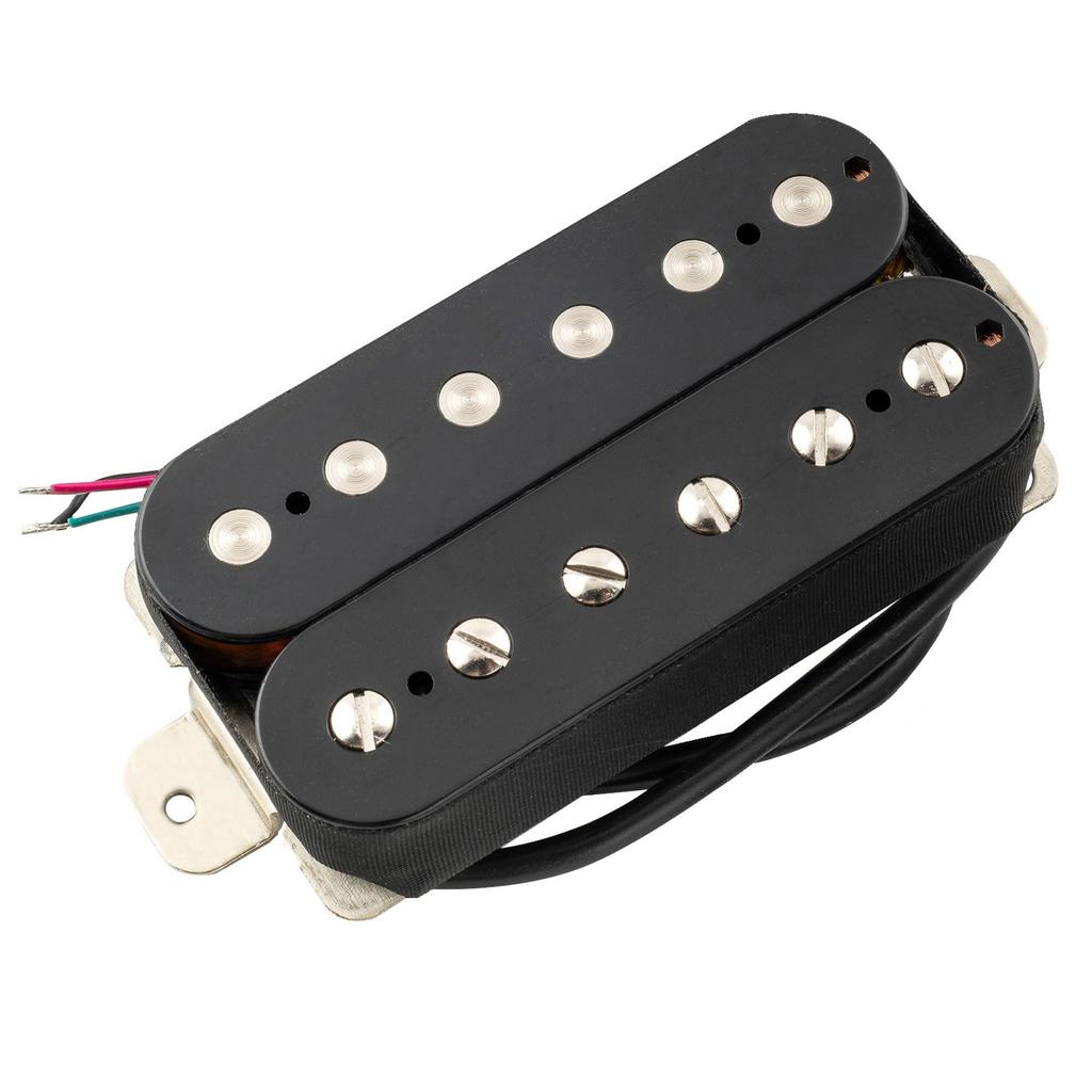 Musiclily Pro Alnico 5 Хамбакерный звукосниматель Ridge PU для Электрогитары Черный LP-OBLA,