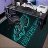 Philadelphia Eagles Rug Game Carpet, Floor Mat for Bedroom Living Room Entryway Rug, Home Decor Idea Gift for Christmas birthday