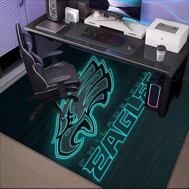 Philadelphia Eagles Rug Game Carpet, Floor Mat for Bedroom Living Room Entryway Rug, Home Decor Idea Gift for Christmas birthday