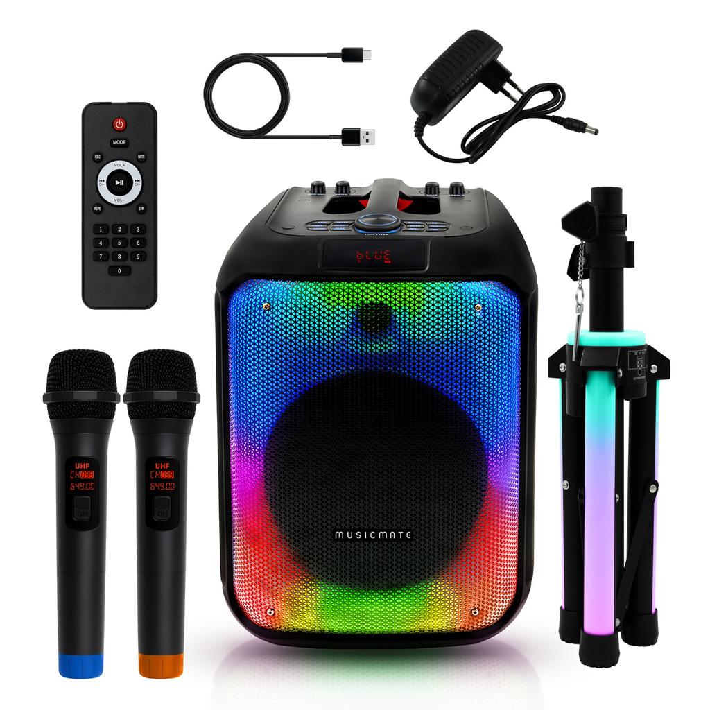 MusicMate MM-SC1000 PartyPowerX Sound System