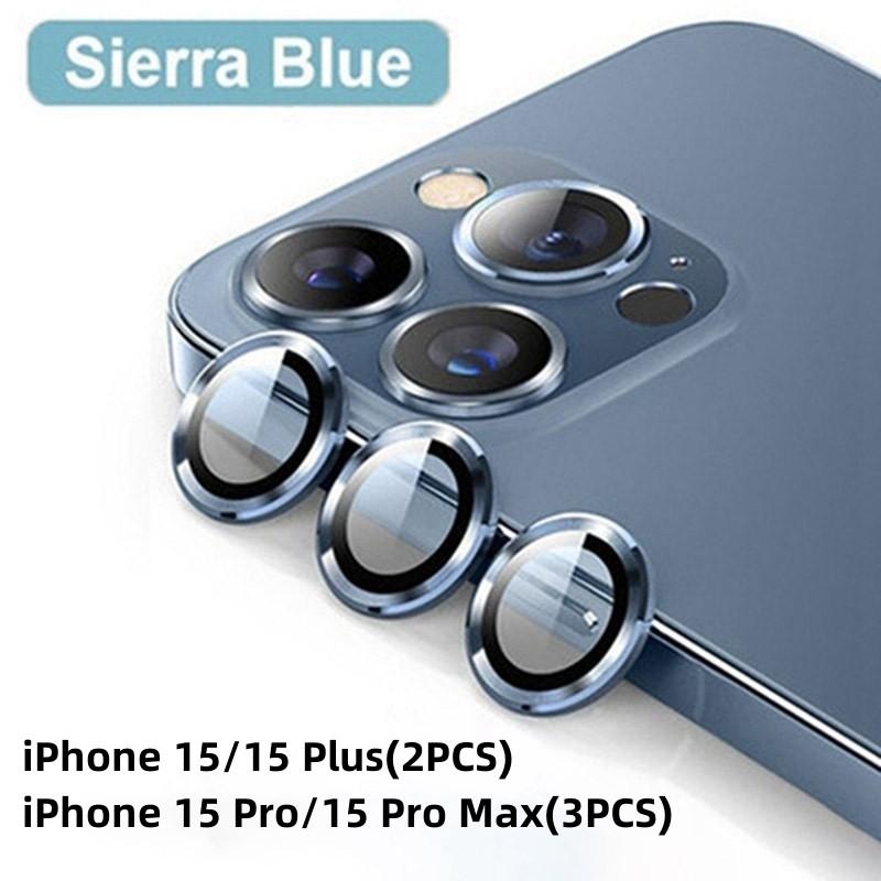 Металлическое защитное стекло для объектива камеры для iPhone 15 13 14 Pro Max Защитная пленка для камеры на iPhone 14 Plus 15 Pro 15 Pro Max крышка объектива
