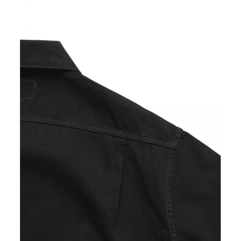 Thisisneverthat Рубашка из денима с молнией Precided Черная