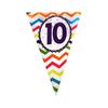 Paper 10th Birthday Bunting