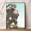 Печать персонажей Наруто на холсте, современные подарки для гостиной, художественные комиксы, картинки для детей