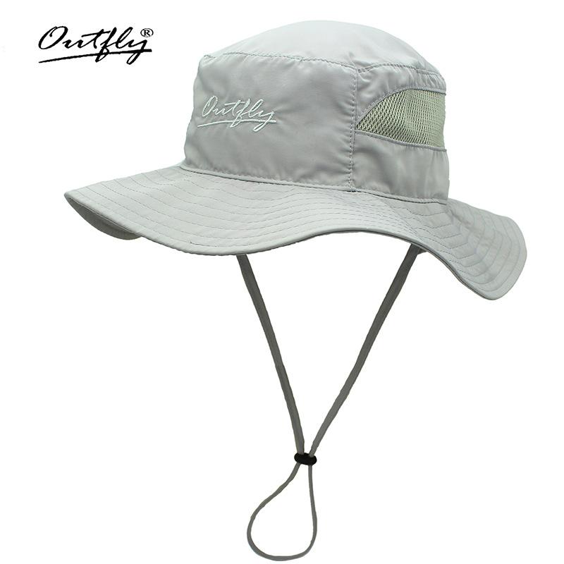 Soft Edge Quick Drying Bucket Hat UV Protection Breathable Light Men and Women Big Edge Hat Fishing Hat