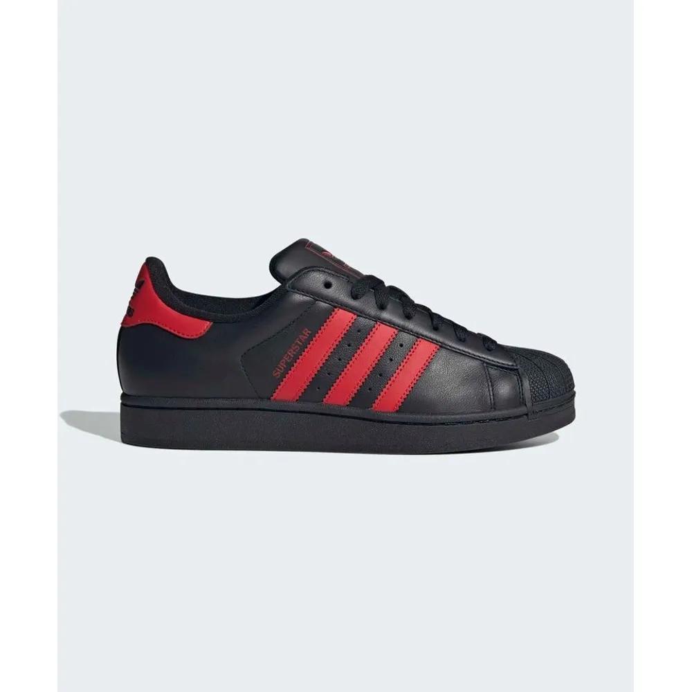 adidas ADIDAS Superstar II - Black:Red IH4172 535090