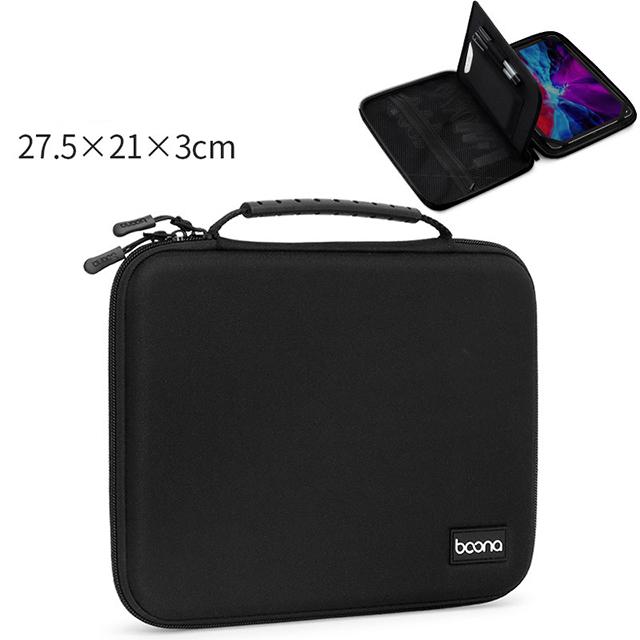 Boona Чехол-сумка для iPad Pro 11 дюймов, противоударный чехол, сумка на молнии с кронштейном, сумка для планшета, ноутбука, портфель
