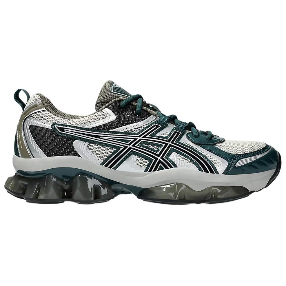 Asics Gel Quantum Kinetic Teal Dark Taupe Unisex Sneakers Oatmeal 1203A270-254