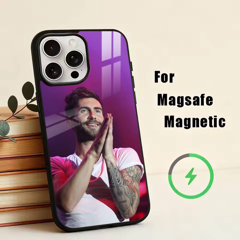 Чехол для телефона M-Maroon 5 для iPhone17,16,15,14,13,12,11 Plus,Pro Магнитный с беспроводной зарядкой Magsafe