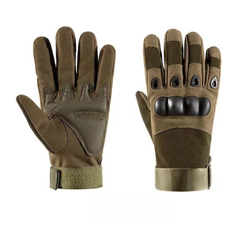 Tactical Half Finger Gloves Sports Fitness Training Motorcycle Climbing Outdoor Riding Gloves Mountaineering Anti slip and Wear resistant