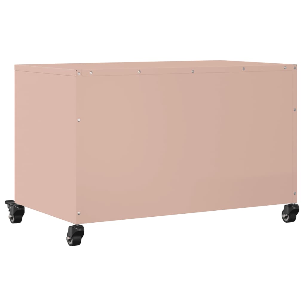 Pink TV Stand 68 x 39 x 43.5 cm Steel