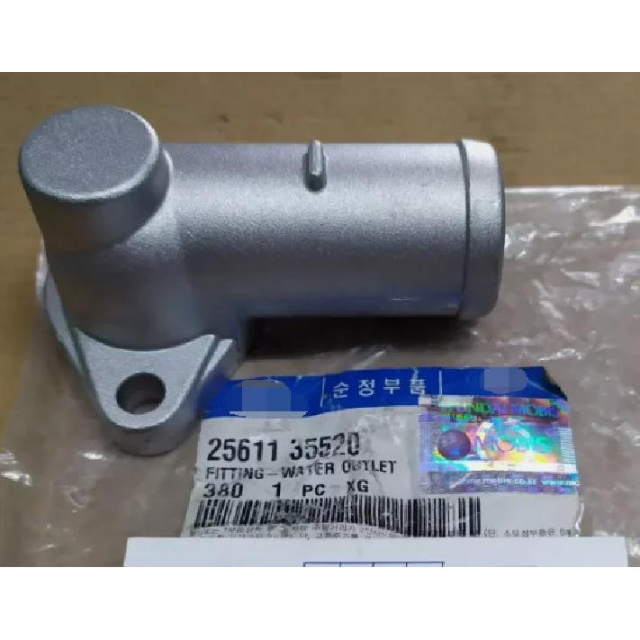 2561135520 Genuine Fitting-water Outlet Sportage Santa Fe, Sonata, Tiburon, Tucson
