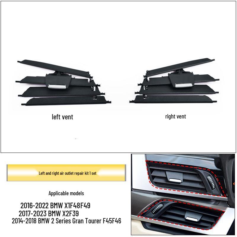 Комплект для ремонта решетки переднего воздуховода BMW X1/X2 для 2 серии F39/F49