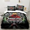 Jurassic Park Bedding Dinasours Twin Bedding Set Duvet Cover Sheet Printed Pillowcase Bed Full Queen King Size Comforter Bedroom